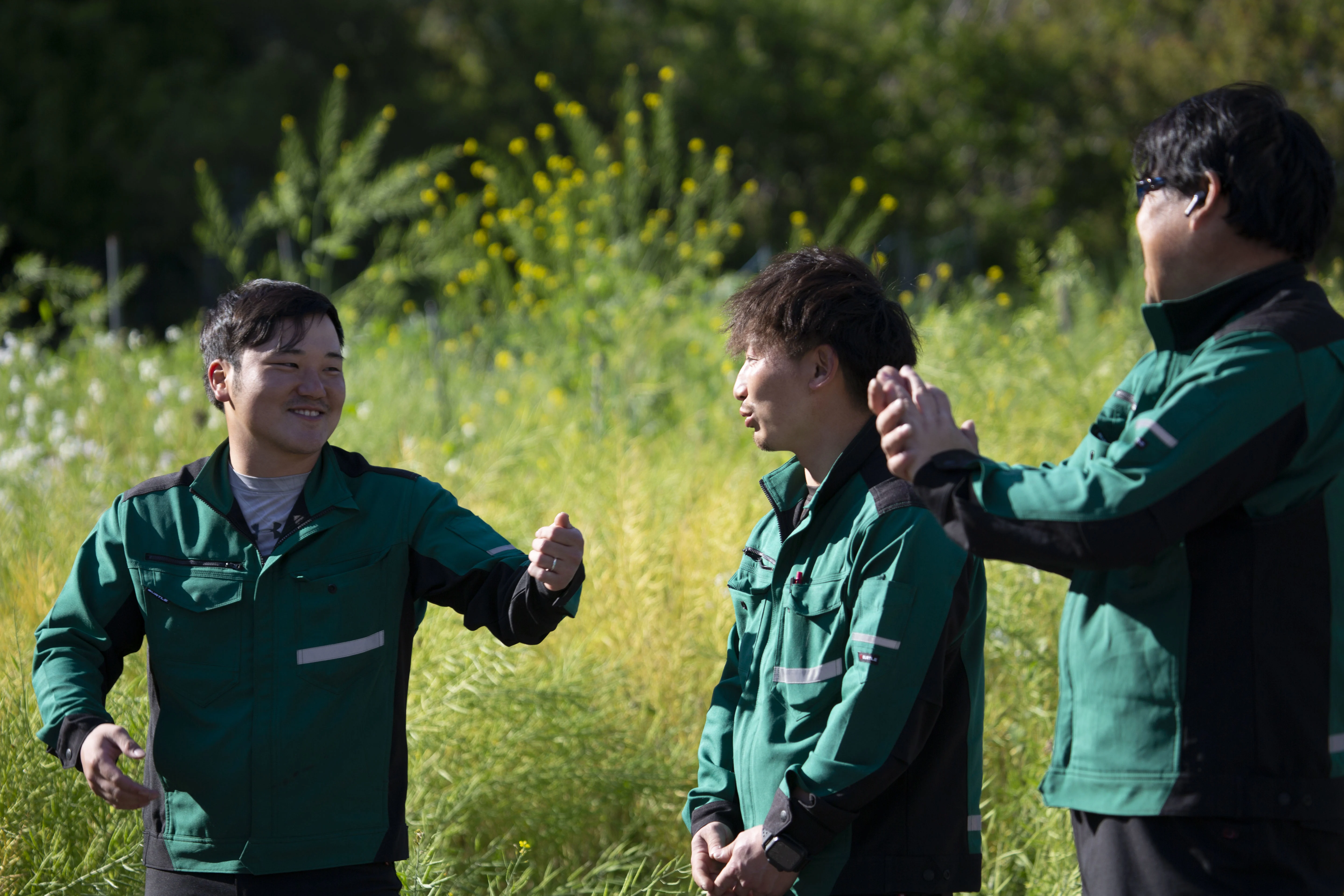 電気工事の現場