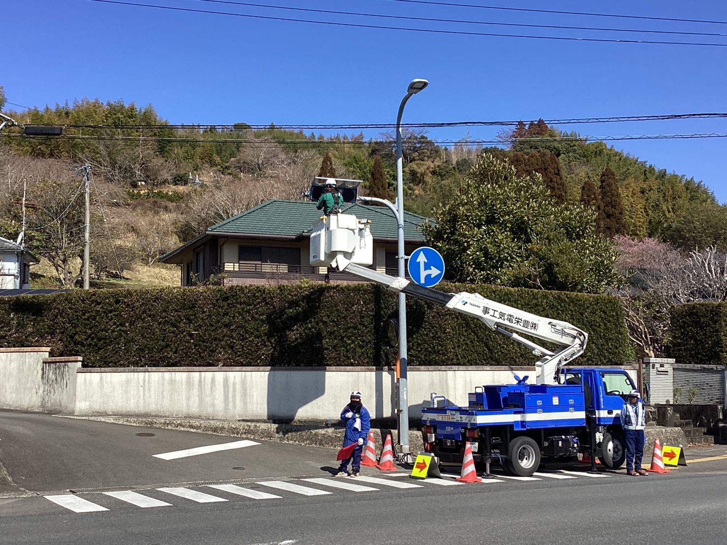 6規制第31号　交通信号機の集中制御化等工事 施工写真5