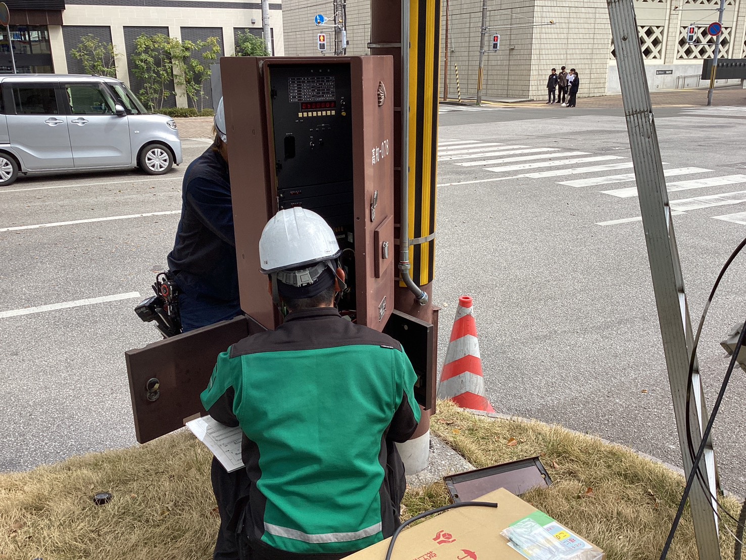 交通信号機等保守点検委託業務 施工写真6